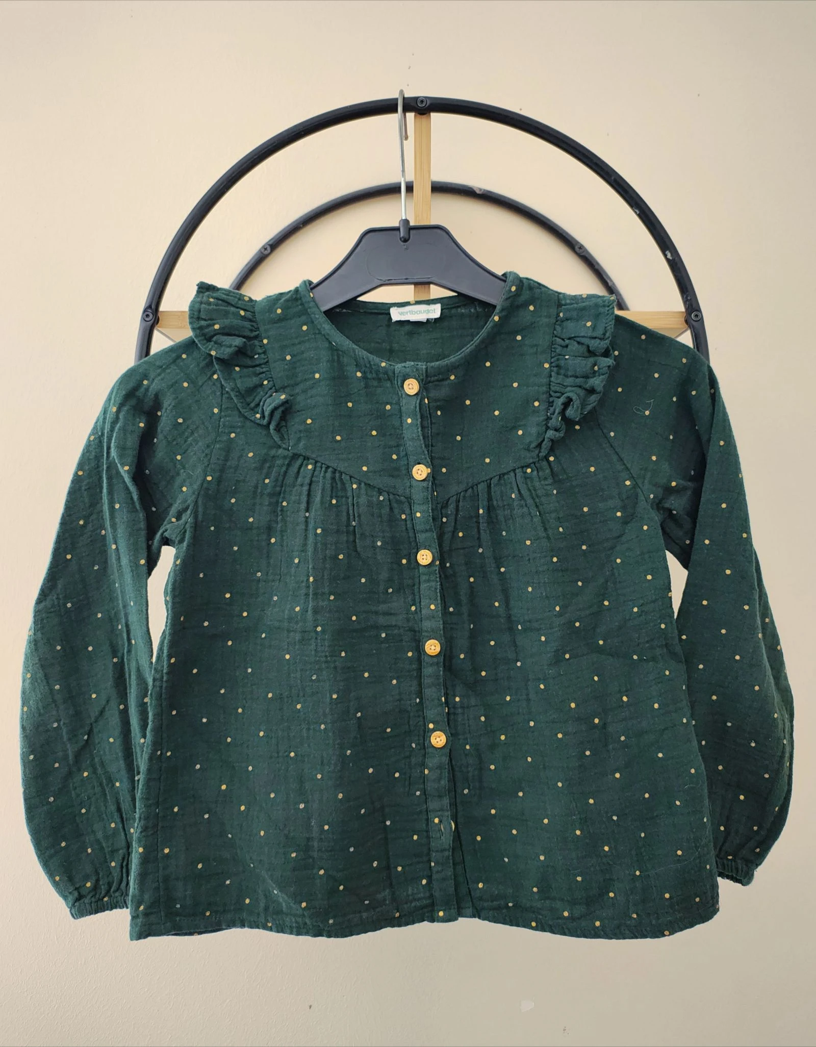 7 ans blouse chemise Vertbaudet 